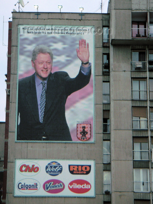 Bill Clinton viziton Kosovën