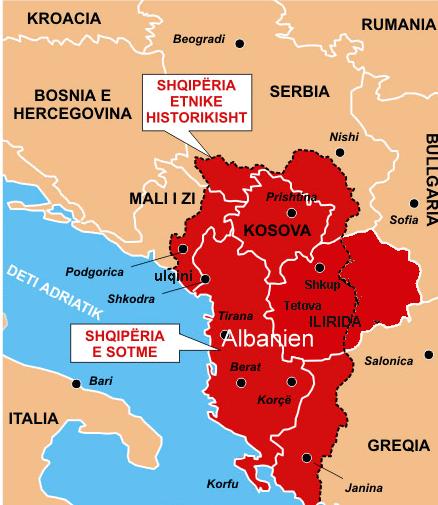 Shqiptarët e duan “Shqipërinë e Madhe”