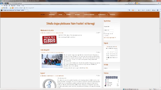 Shkolla Shqipe në Oslo, pasurohet me web-faqe!