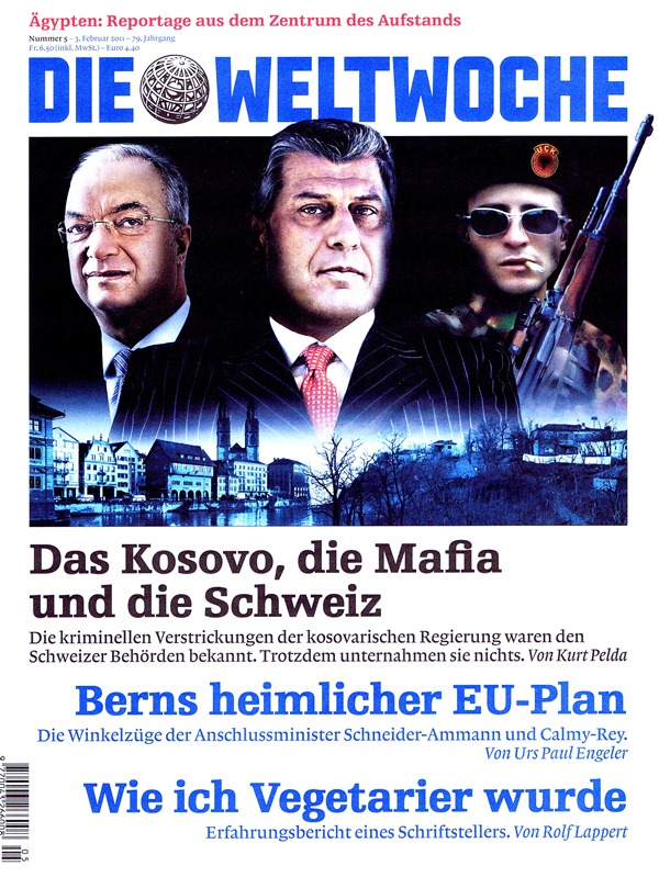 Gazeta prestigjioze zvicerane shantazhon UCK-në dhe liderët e saj